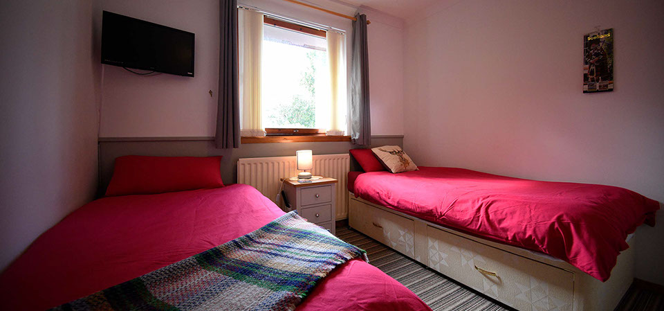 Stay in total comfort in Kenmore Bed and Breakfast accommodation twin room