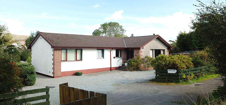 Enjoy private parking when you stay at Kenmore Bed and Breakfasta accommodation in Portree on the Isle of Skye